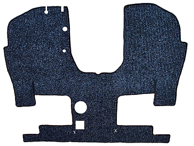 Driver Cabin Floor Mat for Mercedes-Benz 310 (T1) - Robust